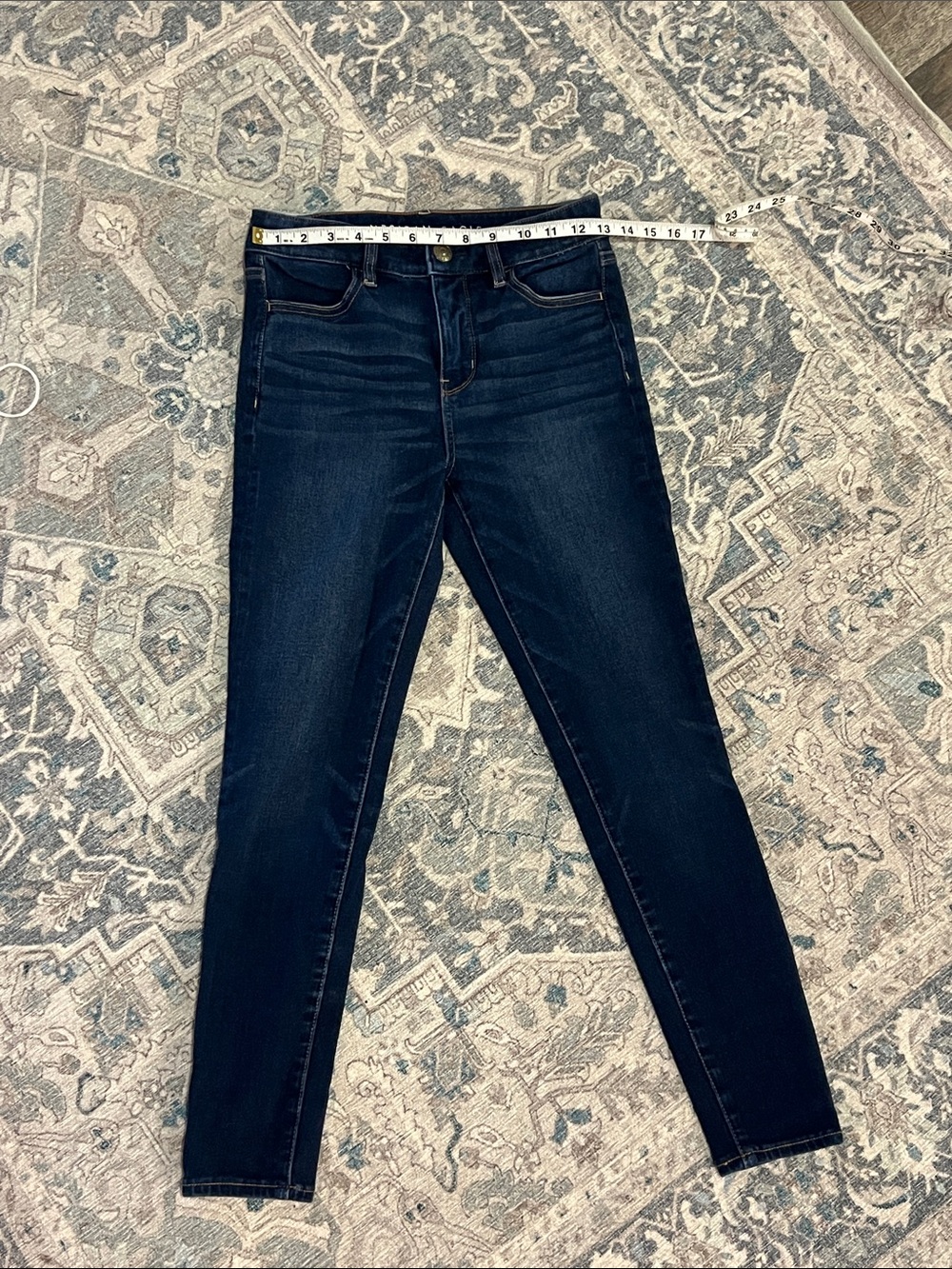 American Eagle the dream Dark Blue Women’s Skinny Jeans - Classic Stretch Denim